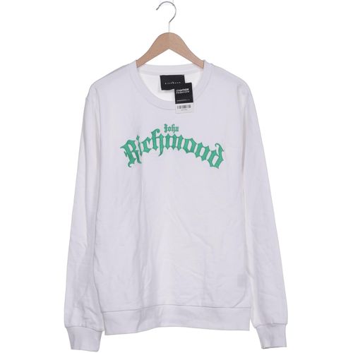 John Richmond Herren Sweatshirt, weiß, Gr. 56