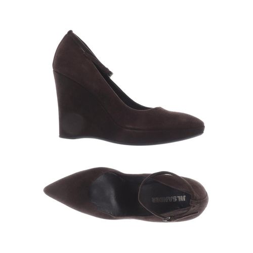 Jil Sander Damen Pumps, braun, Gr. 38