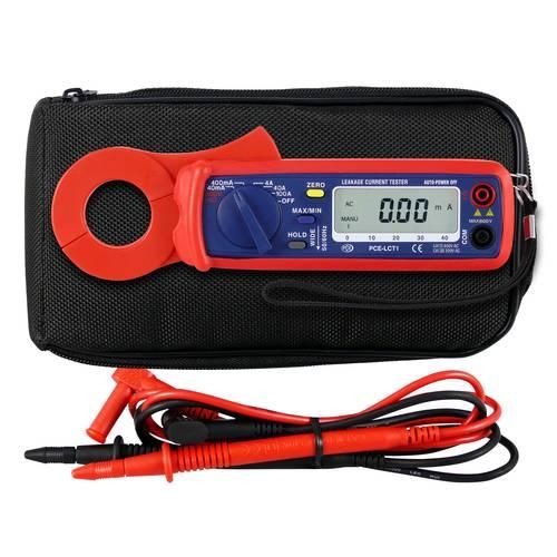 PCE Instruments Handmultimeter Stromzange 100 A AC CAT II 400V CAT III 300V Zangendurchmesser 30mm Durchgangsmessung