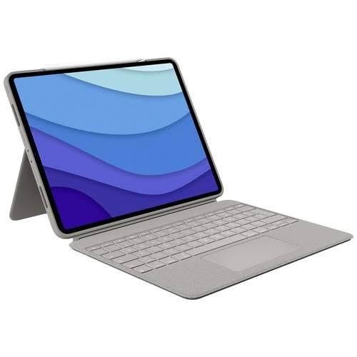 Logitech Combo Touch Tablet-Tastatur mit Hülle Passend für Marke (Tablet): Apple iPad Pro 12.9 (5. Generation), iPad Pro 12.9 (6. Generation) Apple iOS®