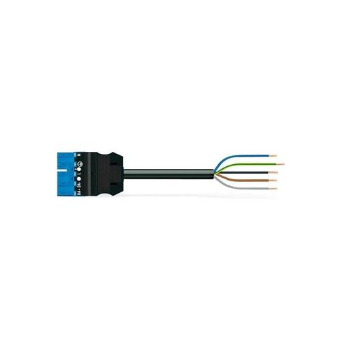 Winsta Connecting cable 2m hf eca plug/open-ended blue