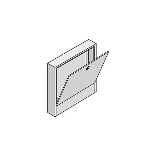 Uponor Vario Aufputz-Verteilerschrank 1045480 AP3, 1000 mm, pulverbeschichtet, verzinktes Stahlblech