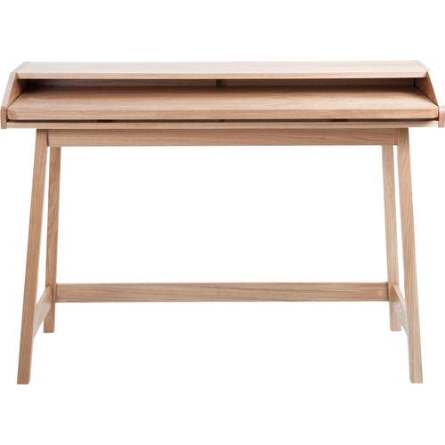 Schreibtisch WOODMAN "St. James" Tische Gr. B/H/T: 115cm x 84cm x 47cm, braun (eiche, eiche, eiche) Home Office Schreibtisch, Laptoptisch