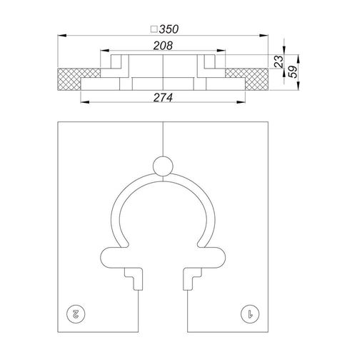 Dallmer DallDrain Montagehilfe 517319