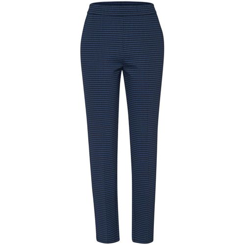 Broek smalle pijpen Peter Hahn blauw