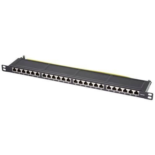 LogiLink NP0063 24 Port Patch-Panel 483 mm (19) CAT 6a 0.5 HE