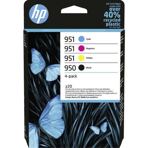 HP 950 Druckerpatrone 4er-Pack Original Schwarz, Cyan, Magenta, Gelb 6ZC65AE Tinte