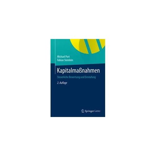 Kapitalmaßnahmen - Michael Port Fabian Steinlein Kartoniert (TB)