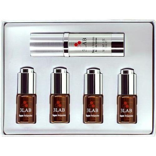 3LAB Pflege Treatment Super Ampoules 4 x Super Ampoules 7 g + Super Ampoules Activator Solution 30 ml