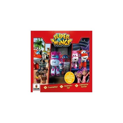 Super Wings - 3Er Box.Box.2 3 Audio-Cd - Super Wings (Hörbuch)