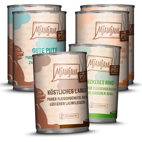 MjAMjAM Mixpaket V Purer Fleischgenuss 6x400g