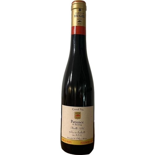 Famille Hugel Patience de Riesling, Alsace AOP, 0,375 L, Elsass, 1996, Weißwein