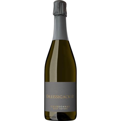 Dreissigacker Chardonnay Sekt, Brut Nature, Deutscher Sekt b.A., Rheinhessen, 2020, Schaumwein