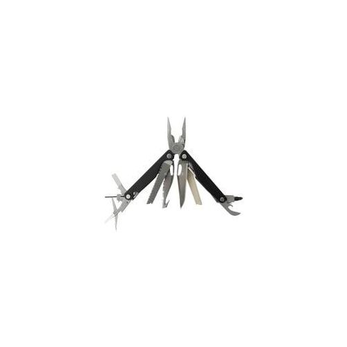 Multitool Charge+, metrische Bits silber/schwarz, 19 Tools, mit Holster
