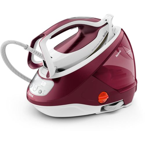 Tefal Pro Express Protect Dampfbügeleisen, weiß/rot