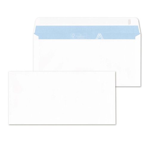 ÖKI Briefumschläge DIN lang ohne Fenster haftklebend