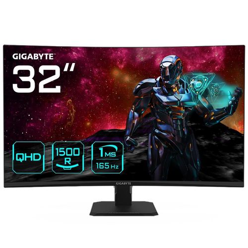 GIGABYTE GS32QC QHD Curved Gaming Monitor