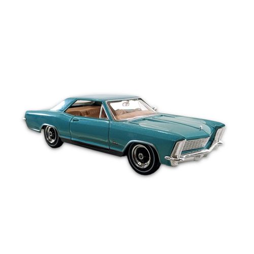 Maisto 31214 - Modellauto - Buick Riviera (metallic blau, Maßstab 1:26)
