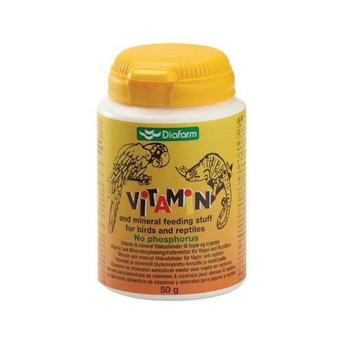 Diafarm Vitaminpulver für Vögel / Reptilien