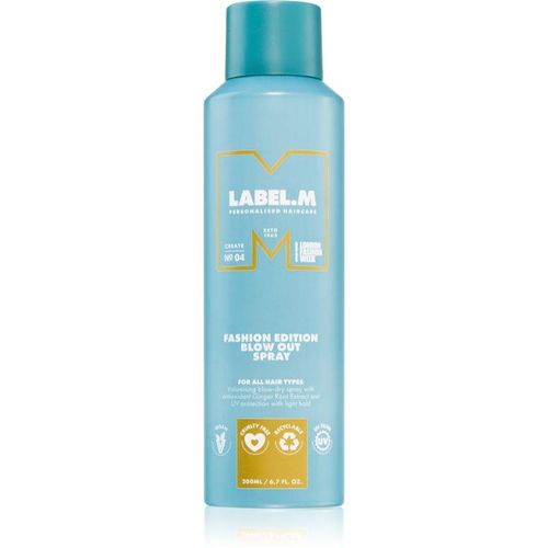 label.m Fashion Edition Föhnspray voor natuurlijke Veerkrachtigheid en Haarvolume 200 ml