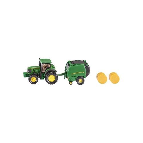 SIKU John Deere Tractor With Round Baler