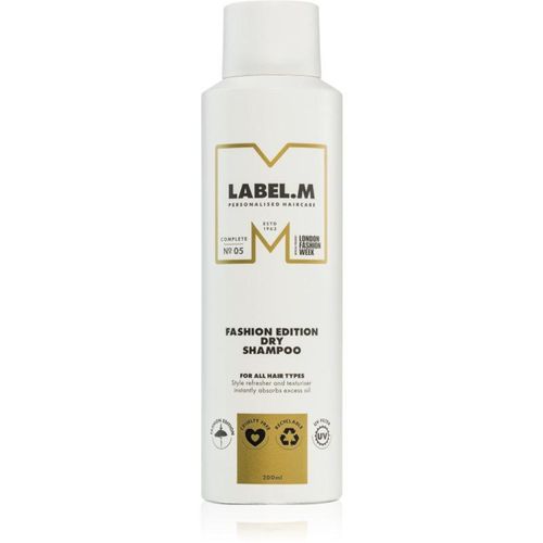 label.m Fashion Edition dry shampoo for blonde hair 200 ml