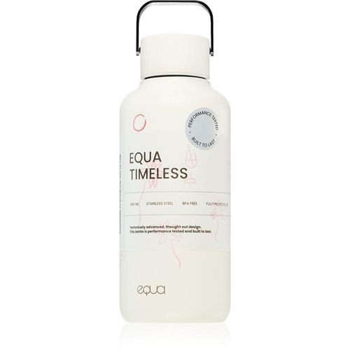 Equa Timeless roestvrijstalen drinkfles Klein kleur C'est La Vie 600 ml