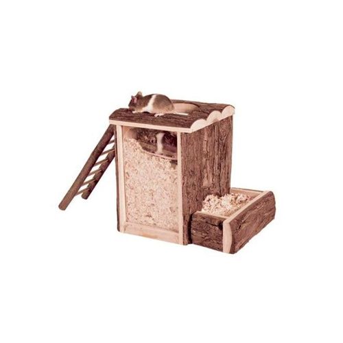 Trixie Burrow tower mice bark wood 20 × 20 × 16 cm