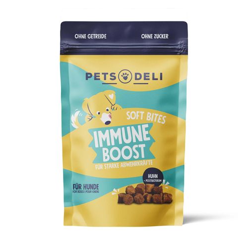 Snack Soft Bites Immune Boost für Hunde - 300g