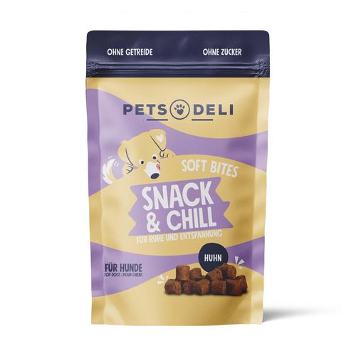 Snack Soft Bites Snack & Chill für Hunde - 3x300g