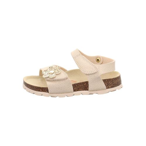 superfit Leder-Sandalen in Gold - 33