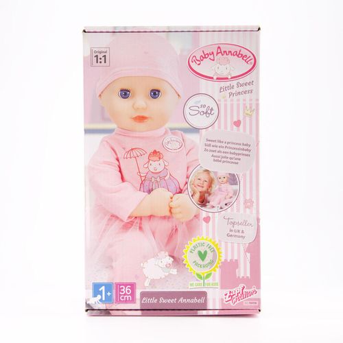 Puppe im rosa Outfit 36cm
