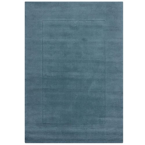 Novatrend Wohnzimmerteppich aus Wolle 160x230 cm, blau 230x1x160cm