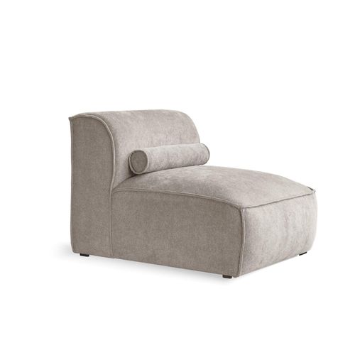 MIUFORM 1-Sitzer-Sitzelement für Modulsofas, Dunkelbeige 96x70x76cm