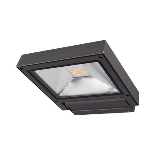 Lucande LED Außenleuchte aus Aluminium, schwarz 4x23x21cm