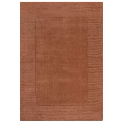 Novatrend Wohnzimmerteppich aus Wolle 160x230 cm, orange 230x1x160cm