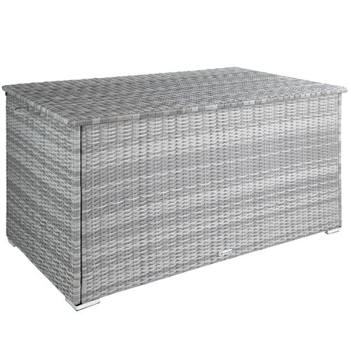 Tectake Auflagenbox mit Aluminiumgestell Oslo, 145x82,5x79,5cm 145x79x82cm