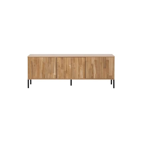 WOOOD Großer TV Schrank aus Eiche, beige 150x56x44cm