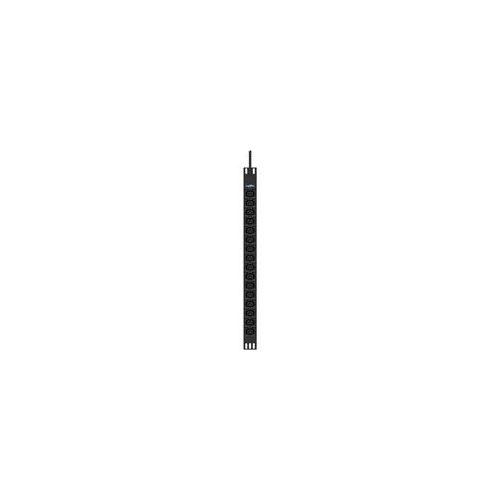 PowerWalker PDU PHB21 16xC13 , Stromversorgung schwarz, (IEC C20 Input)