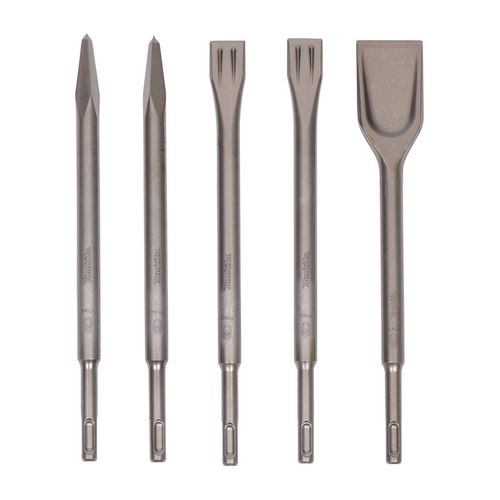 Makita Meißel-Set SDS-PLUS, 5 Stück - B-30536