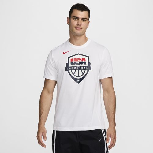 USAB Nike Dri-FIT Basketball-T-Shirt (Herren) - Weiß