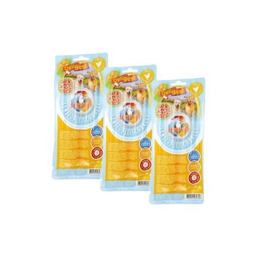 DeliBest SensiPet Fleischrolle 6x400g Hähnchen & Kartoffeln