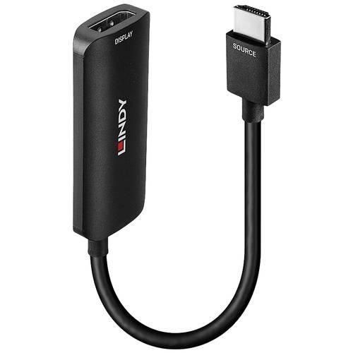 LINDY 38327 HDMI / DisplayPort Konverter [1x HDMI® - 1x DisplayPort] Schwarz