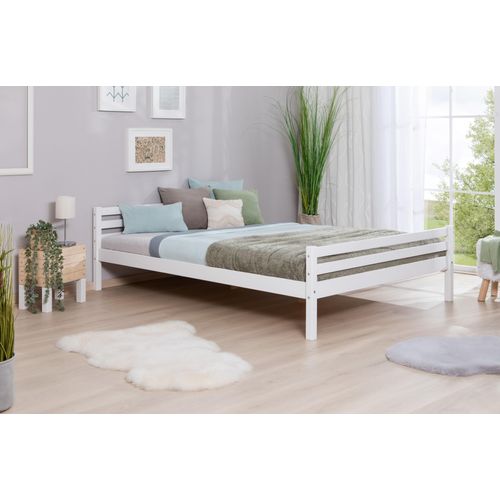 Ticaa Jugendbett, Futonbett in diversen Breiten, Kiefer, mit Rollrost