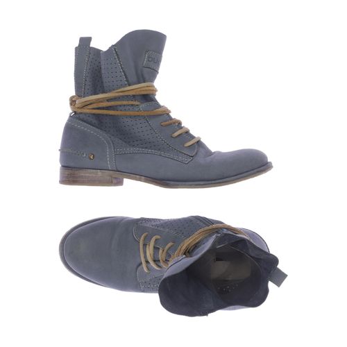 Bugatti Damen Stiefelette, blau, Gr. 38