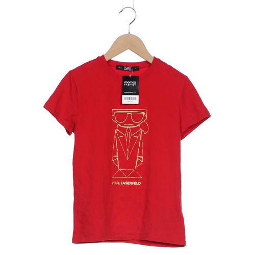 Karl by Karl Lagerfeld Damen T-Shirt, rot, Gr. 34