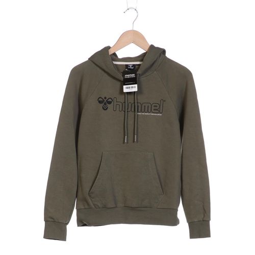 hummel Damen Kapuzenpullover, grün, Gr. 36