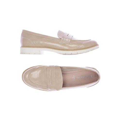 Tamaris Damen Halbschuh, beige, Gr. 42