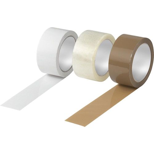 ratioform flow PP-Packband ratioTape, Länge 66 m, VE 6 Rollen, braun, Bandbreite 50 mm