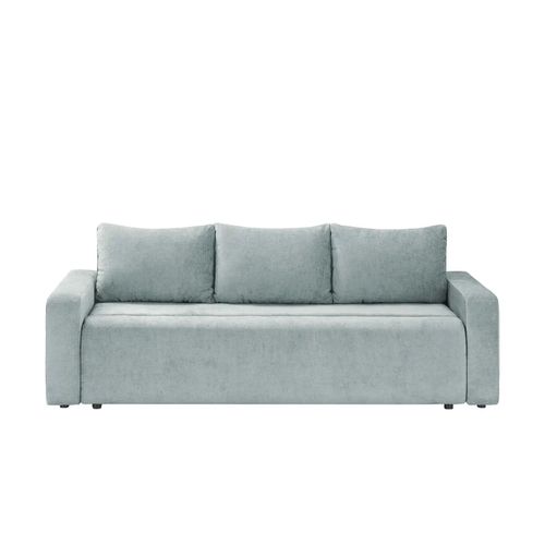smart Big Sofa mit Schlaffunktion Fania ¦ türkis/petrol ¦ Maße (cm): B: 232 H: 85 T: 104